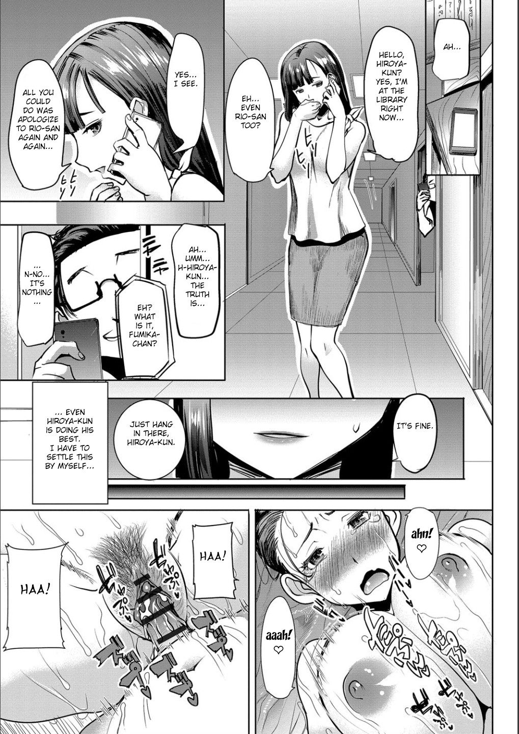 Hentai Manga Comic-Exposing My Family Series-Read-160